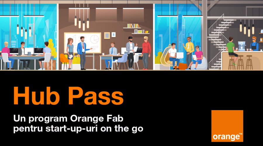 Hub Pass, un program Orange Fab pentru mobilitatea startup-urilor