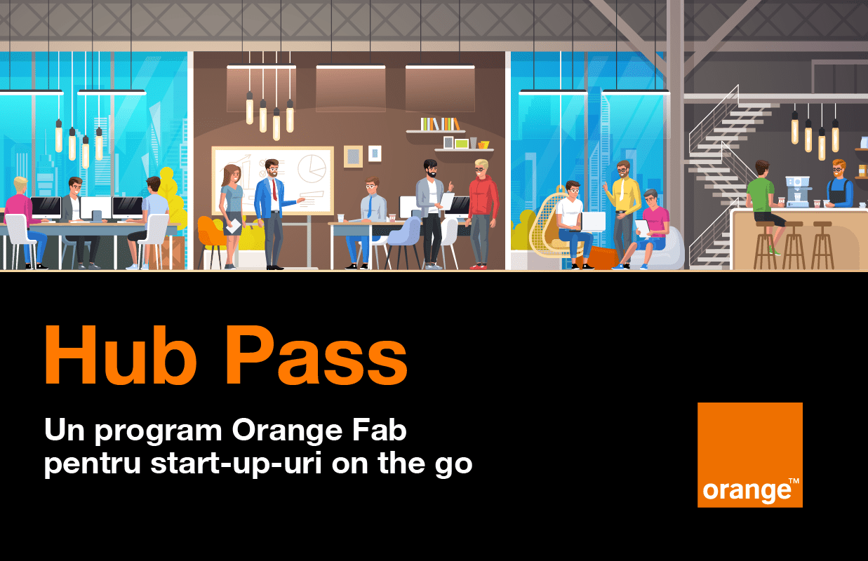 Hub Pass, un program Orange Fab pentru mobilitatea startup-urilor