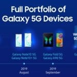 Samsung a livrat peste 6,7 milioane de device-uri Galaxy 5G în 2019