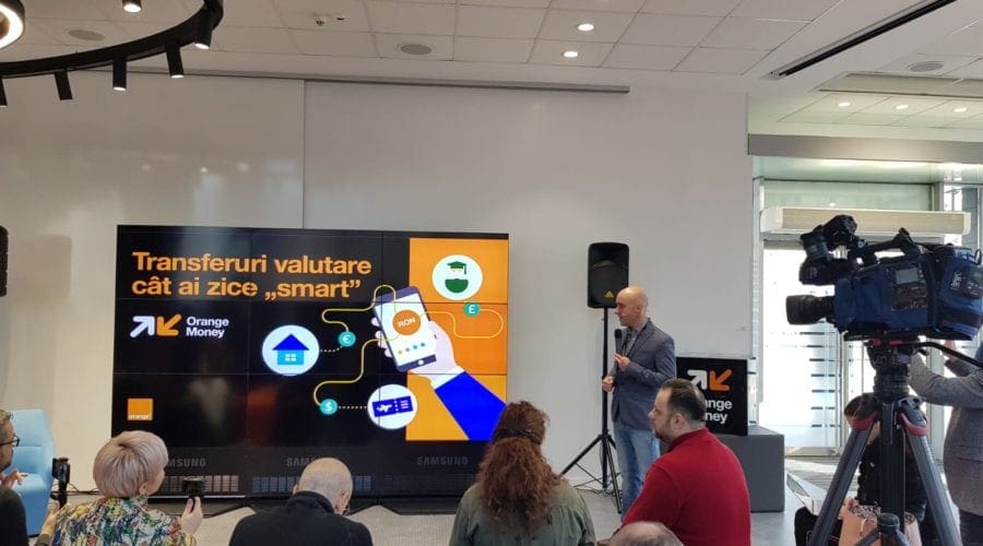 Orange Money oferă opțiunea de transferuri valutare în aplicație