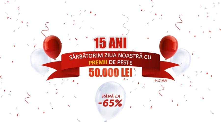 evoMAG aniversează 15 ani