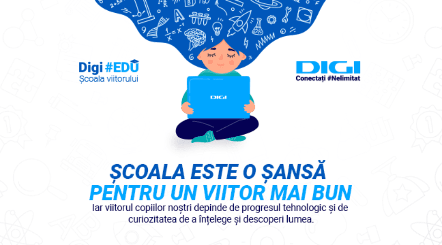 Digi oferă peste 1.000 de tablete cu date elevilor din zone defavorizate