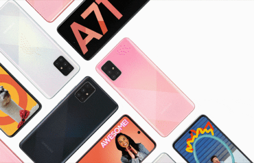 Samsung Galaxy A71 în test practic
