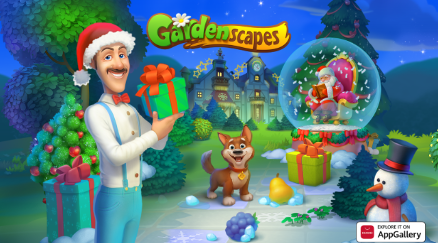 Gardenscape este cel mai nou joc din magazinul Huawei AppGallery