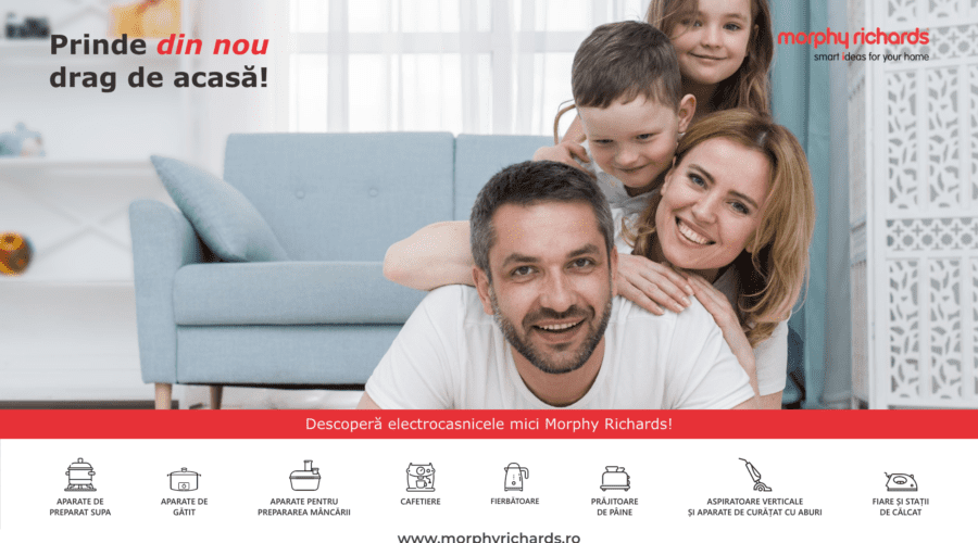 Brand-ul de electrocasnice Morphy Richards s-a lansat oficial în România