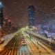 Iarna în București pe timp de noapte prin lentila lui Samsung Galaxy S21 Ultra 5G