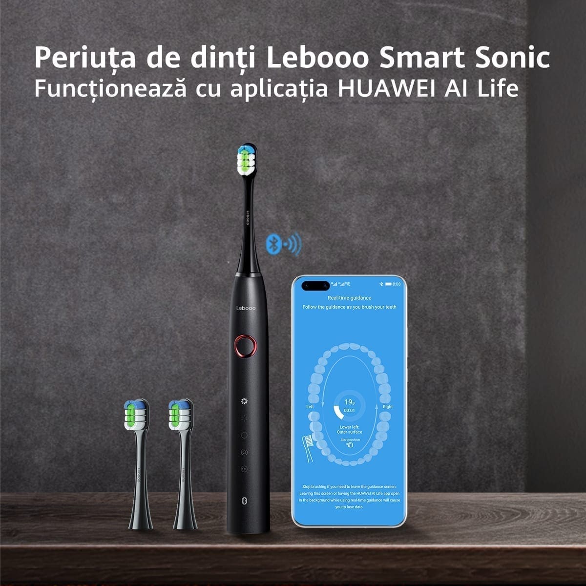 Huawei lansează Lebooo Smart Sonic, o periuță de dinți inteligentă