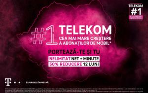 Telekom Romania este compania cu cel mai mare ritm de creștere al abonaților pe mobil. Ce oferte de primăvară a pregătit operatorul