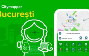 Aplicația Citymapper este acum disponibilă în București