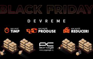 PC Garage dă drumul campaniei Black Friday Devreme. Care sunt cele mai mari oferte