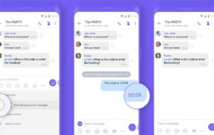 Viber introduce mesajele care dispar pentru chat-urile de grup