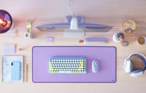 Logitech dezvăluie o nouă tastatură cu taste pop colorate pastel