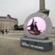 Greenpeace a realizat un „portal” care leagă Londra de pinguinii din Antarctica