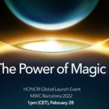 Honor va organiza un eveniment la MWC 2022, aducând pliabilul Magic V în Europa