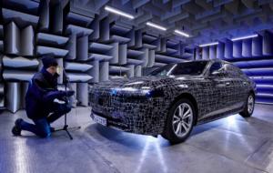 Teste acustice pentru BMW i7 la noua locaţie FIZ North