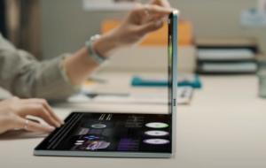 Samsung Galaxy Book Fold este un laptop cu ecran pliabil, care ar putea debuta în curând