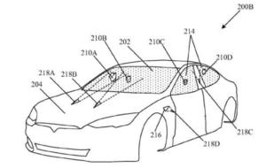 Tesla a publicat brevetul pentru ștergătoarele de parbriz cu laser