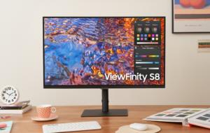 Samsung lansează un nou monitor pentru profesioniști, ViewFinity S8, cu ecran mat și fără reflexii