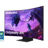 Samsung Odyssey Ark este un monitor uriaş de 55 inch, cu refresh rate de 165 Hz şi mod Cockpit