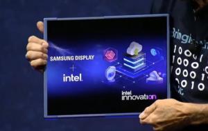 Samsung prezintă un ecran glisant de 17 inch pentru PC-uri, tablete rulabile