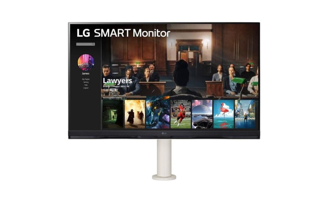 LG a lansat un Smart Monitor 4K de 32 inch, care pare un "TV Office"