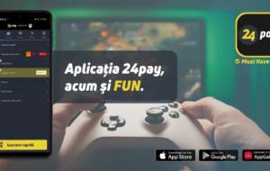 24pay introduce posibilitatea de a cumpăra vouchere pentru jocuri direct din aplicație