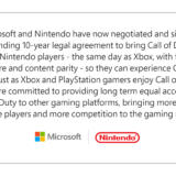Microsoft și Nintendo oficializează o înțelegere pe 10 ani pentru Call of Duty