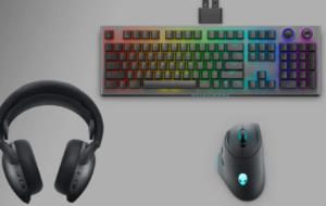 Alienware dezvăluie noi periferice de gaming: tastaturi, căşti, mouse
