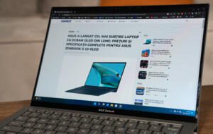 REVIEW ASUS Zenbook S13 OLED, o alternativă remarcabilă la MacBook Air