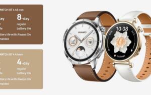 Huawei Watch GT4 lansat oficial: ceas elegant, disponibil în variante de 41 mm şi 46 mm