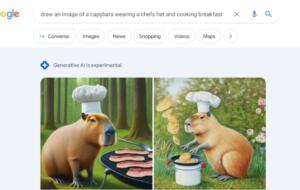 Google poate genera acum imagini cu AI direct în căutări