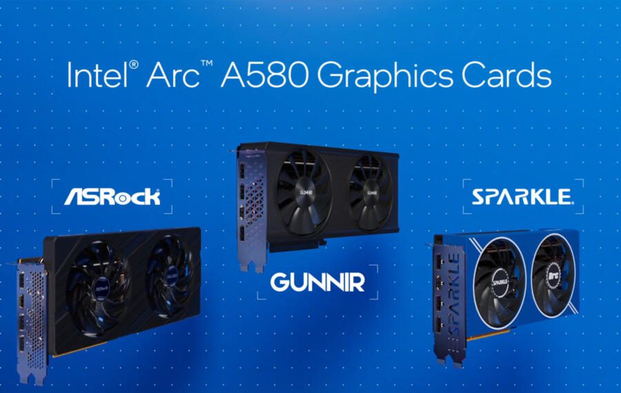 Intel-Arc-A580-Graphics-Cards-ASRock-Gunnir-Sparkle