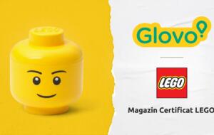 Magazinul oficial LEGO, acum și pe Glovo