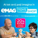 eMAG a lansat un magazin dedicat pentru jocuri și jucării
