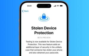 iOS 17.3 introduce protecție la furt, cu restricții la funcții importante