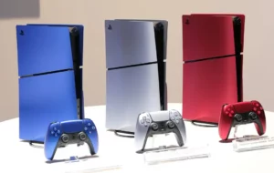 PlayStation 5 Slim și-a făcut apariția în trei culori noi la CES 2024