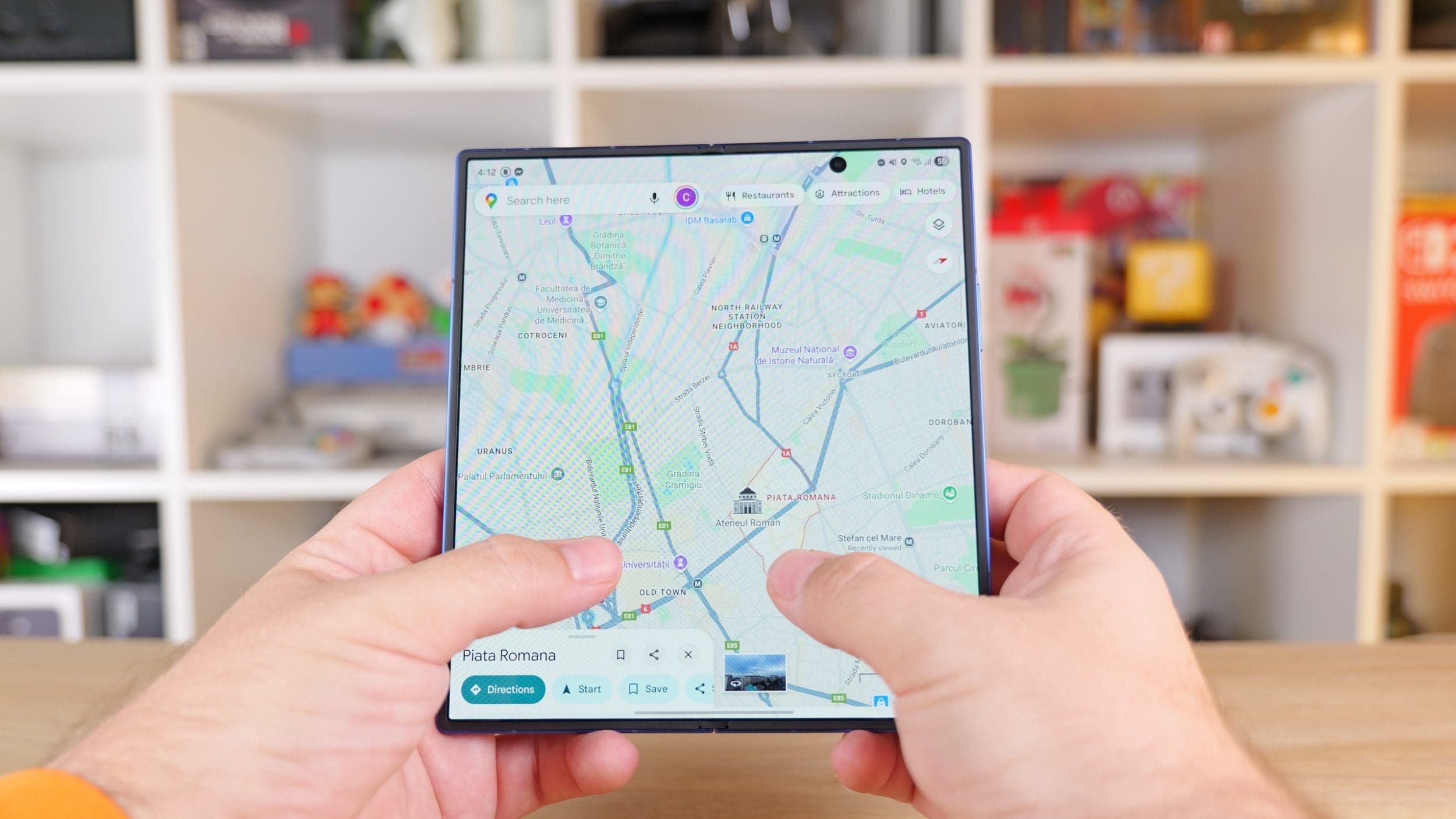 Google Maps pregătește un mod de economisire a bateriei pentru navigare