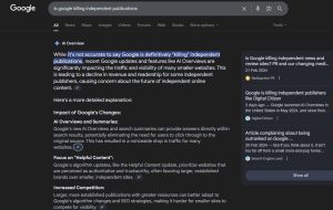 Studiu Digital Citizen: AI-ul Google amenință supraviețuirea publicațiilor independente