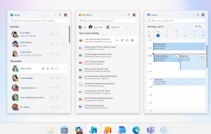 Microsoft adaugă un taskbar Office în Windows 11