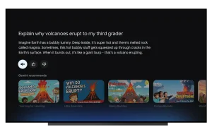 AI-ul Google vorbește cu televizorul tău: Gemini devine noul asistent de pe Google TV