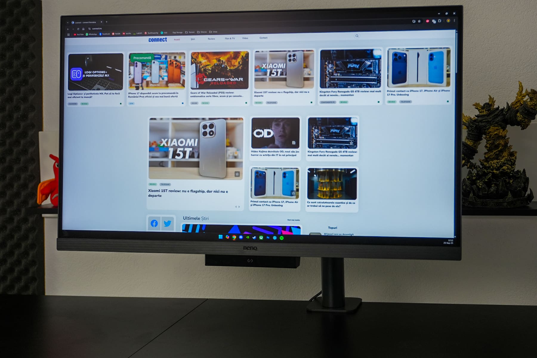 BenQ RD320UA review: monitor pentru programatori și oameni care scriu ...