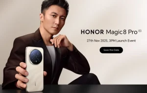 Lansarea globală Honor Magic8 Pro este pe 27 noiembrie