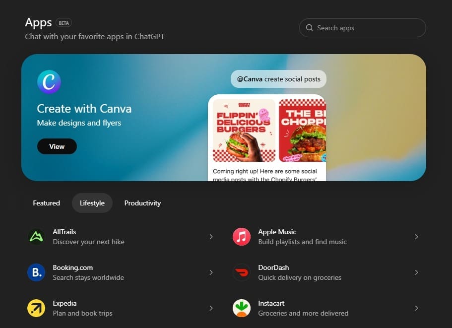 ChatGPT devine „aplicația pentru orice”: OpenAI lansează oficial propriul App Store