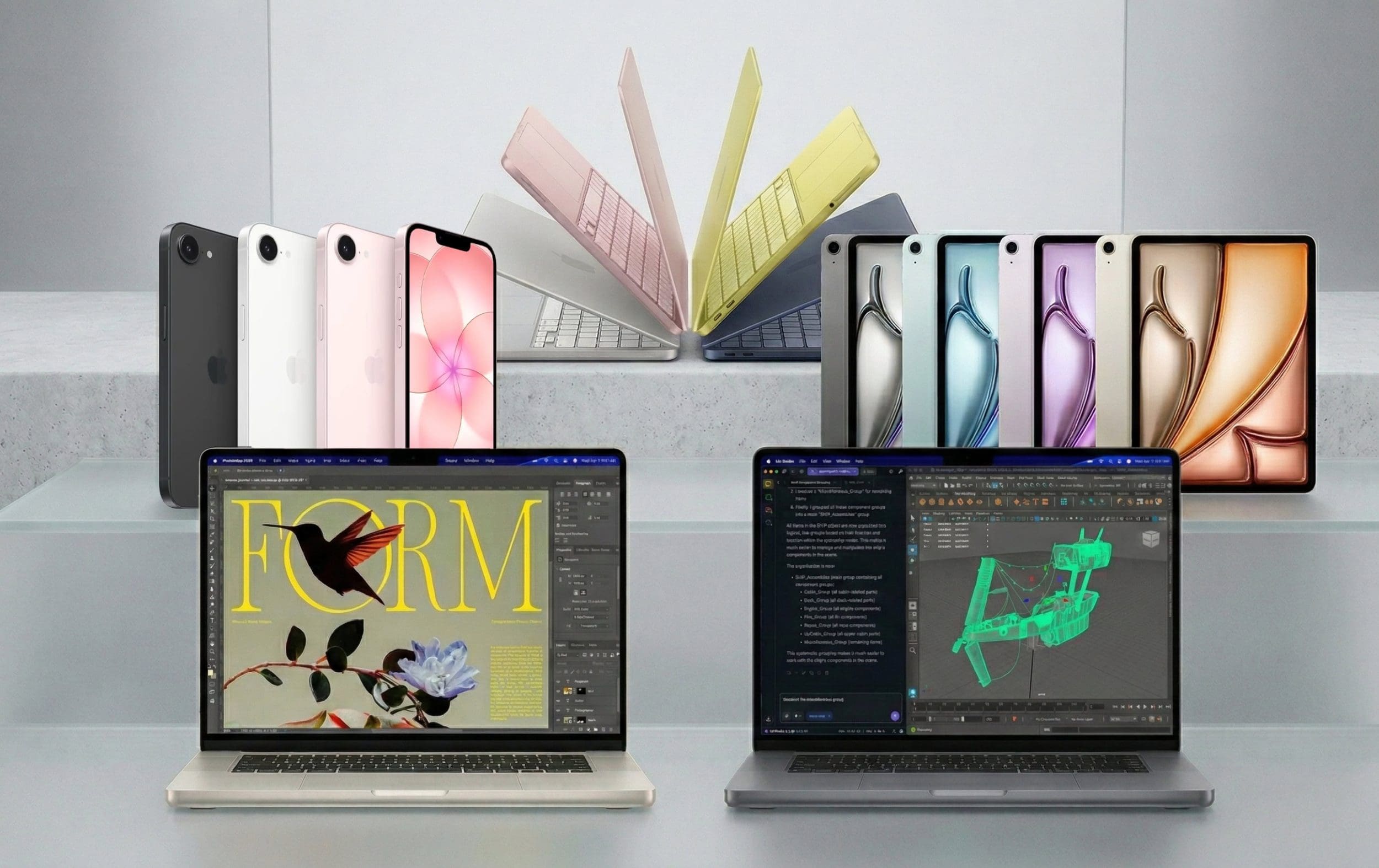 Cât costă iPhone 17e, MacBook Air M5, iPad Air și noile MacBook