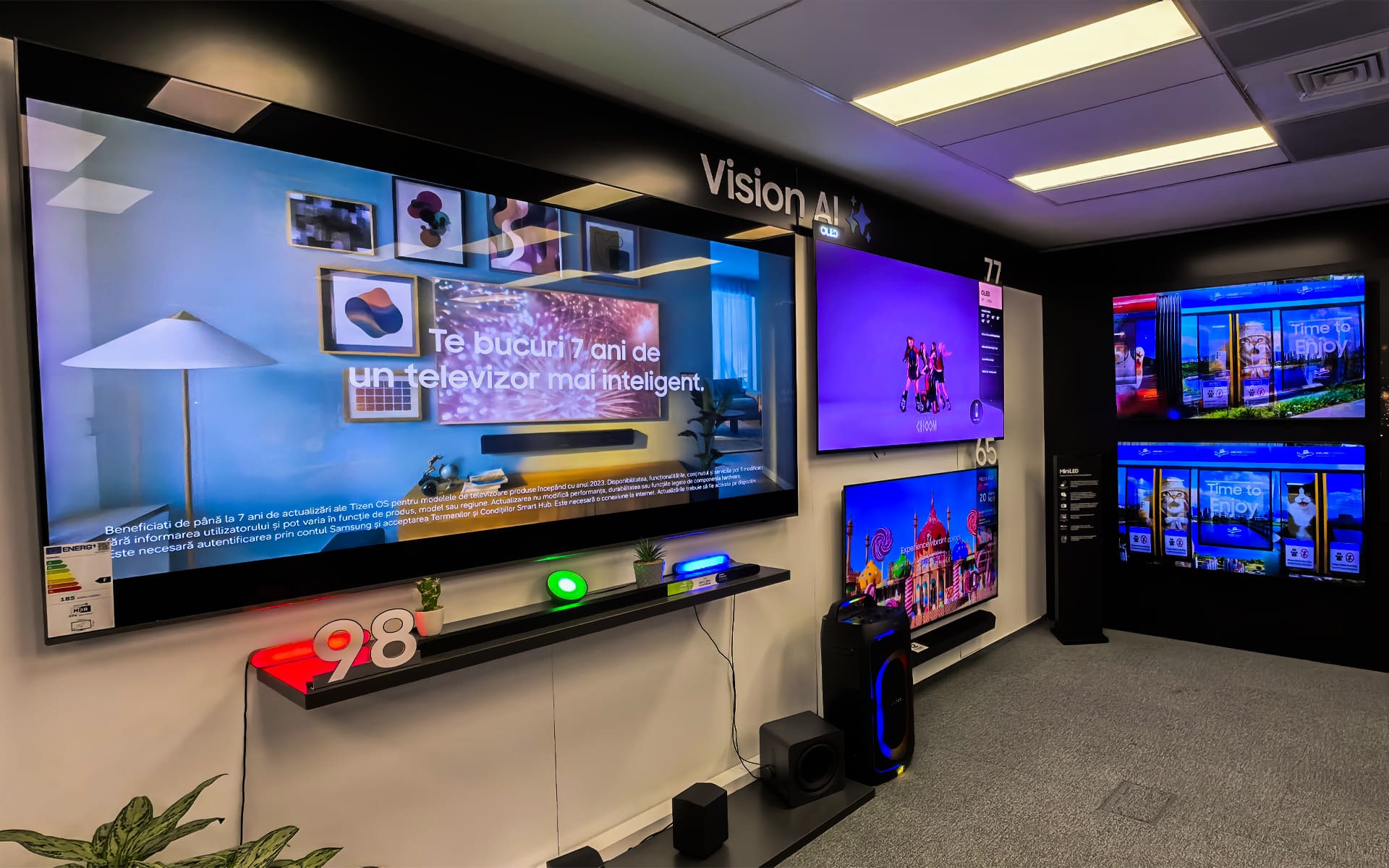 Samsung aduce noile televizoarele cu AI în România: Micro-RGB, OLED și The Frame în variante pentru 2026