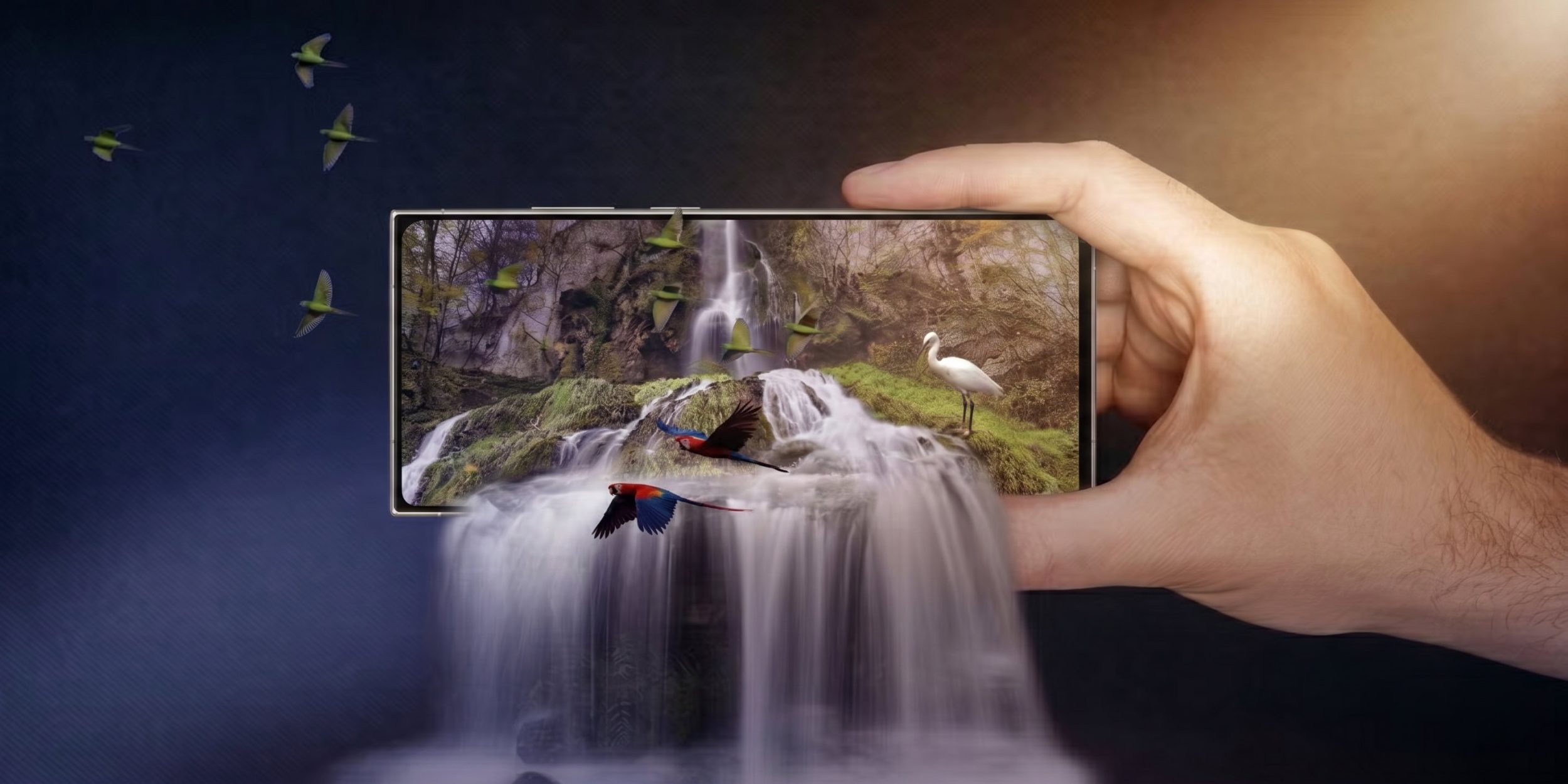 Următoarea inovație Samsung ar putea fi un ecran 3D pentru Galaxy S28 Ultra