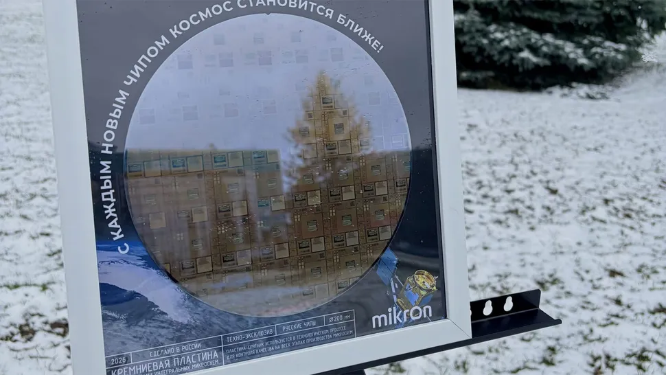 Mikron vinde tablouri făcute din procesoare RISC-V pe post de suveniruri cu 150€ bucata