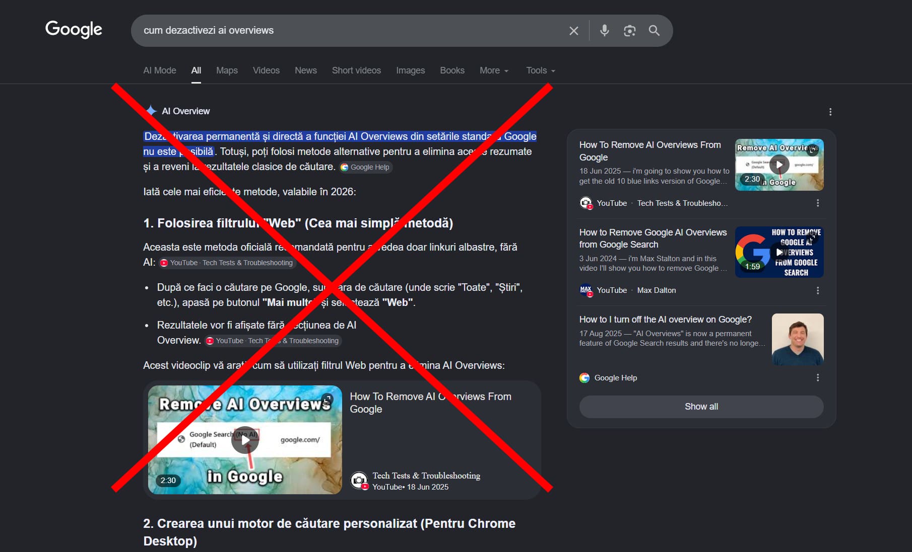 Google fără AI: setarea secretă care reactivează metoda clasică de căutare