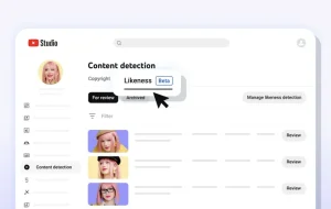 Detectarea clipurilor deepfake pe YouTube este disponibilă pentru toți creatorii peste 18 ani