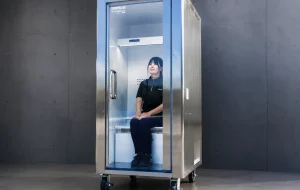 Prea cald afară? Vă puteți răcori într-o „cabină de răcire”
